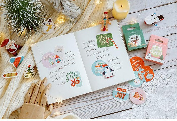 Christmas Sticker Box