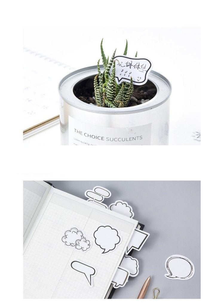 Speech Bubble Planner Stickers