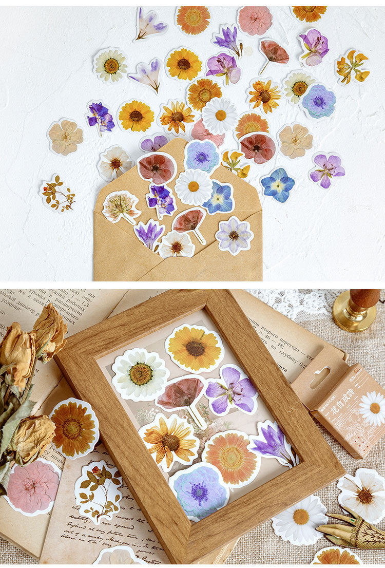 Daisy Floral Planner Stickers