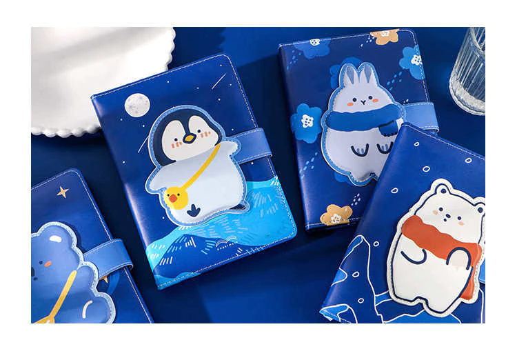 Kawaii Vegan Padded Notebook