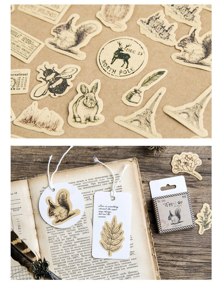 Forest Friends Planner Stickers
