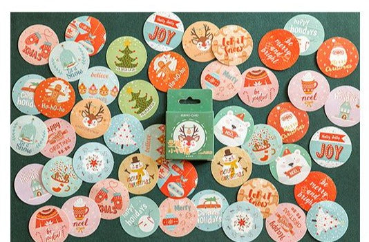 Christmas Sticker Box