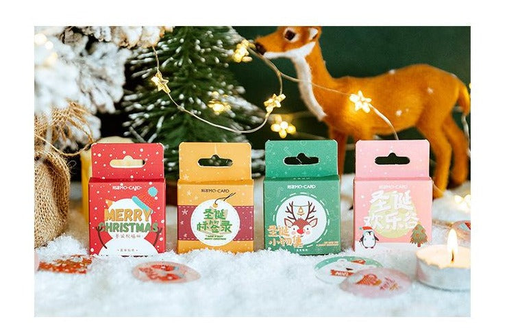 Christmas Sticker Box