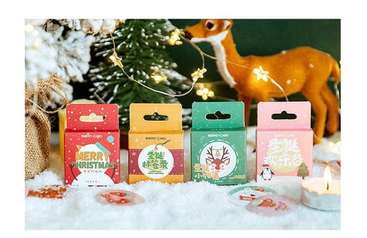 Christmas Sticker Box