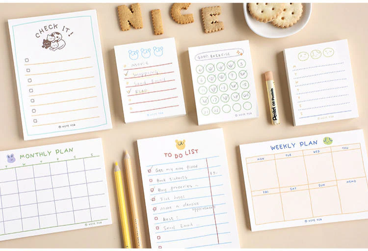 Planner Note Pads
