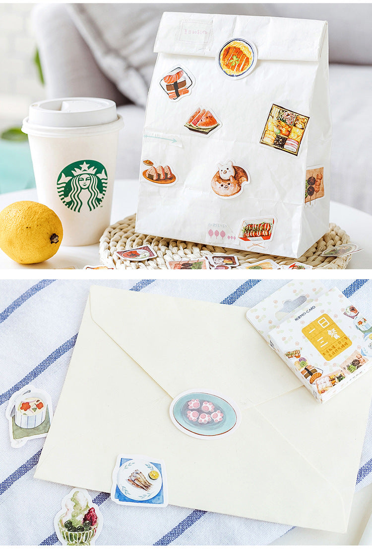 Korean Food Planner Stickers