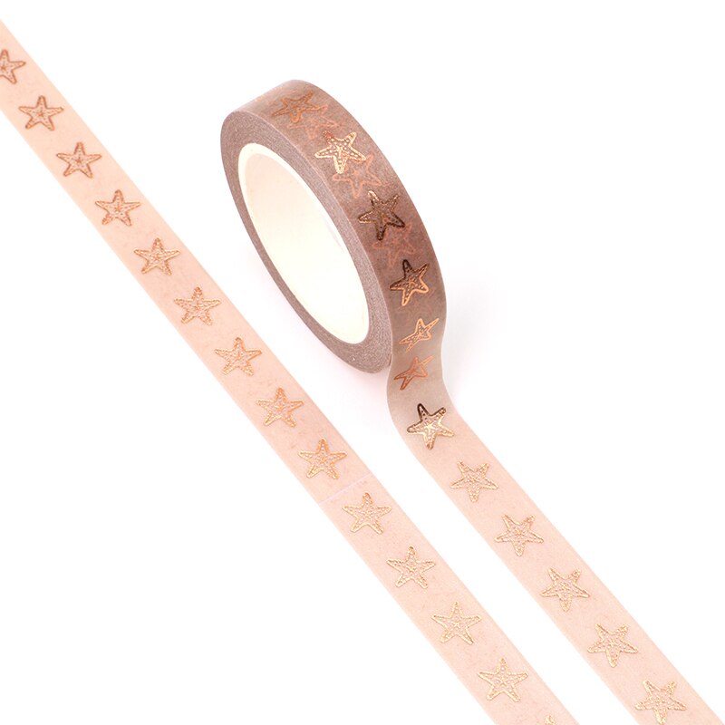 Starfish Copper Foiled Washi Tape