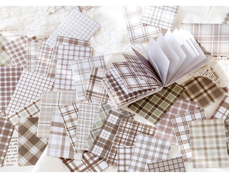 Grid Pattern Series Sticker Booklet