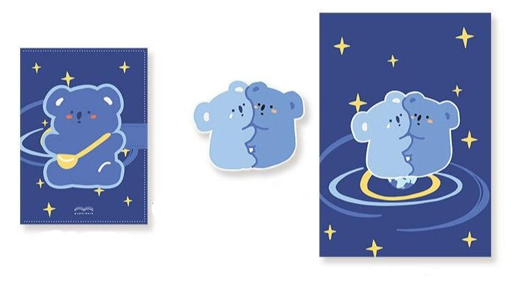 Kawaii Vegan Padded Notebook