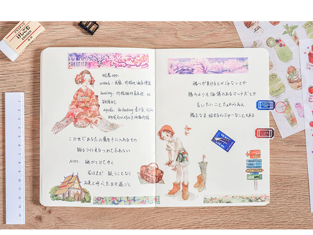 Scrapbooking Washi Stickers