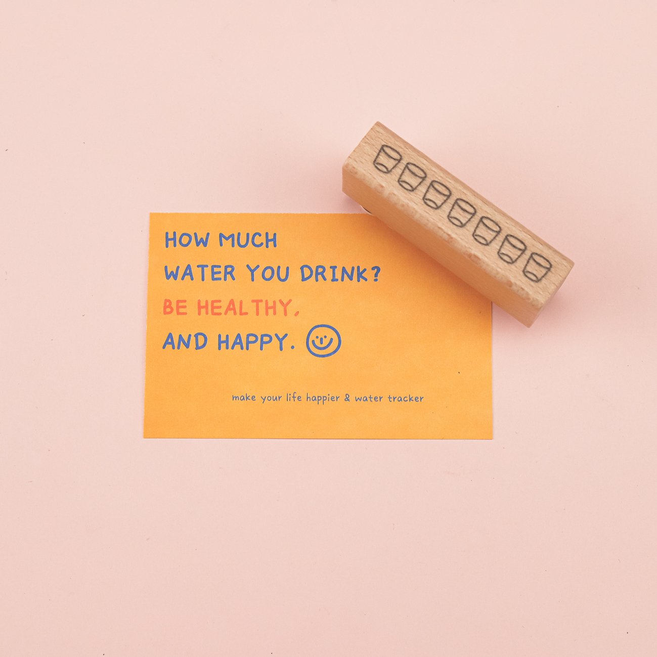 Hydration Tracker Stamp