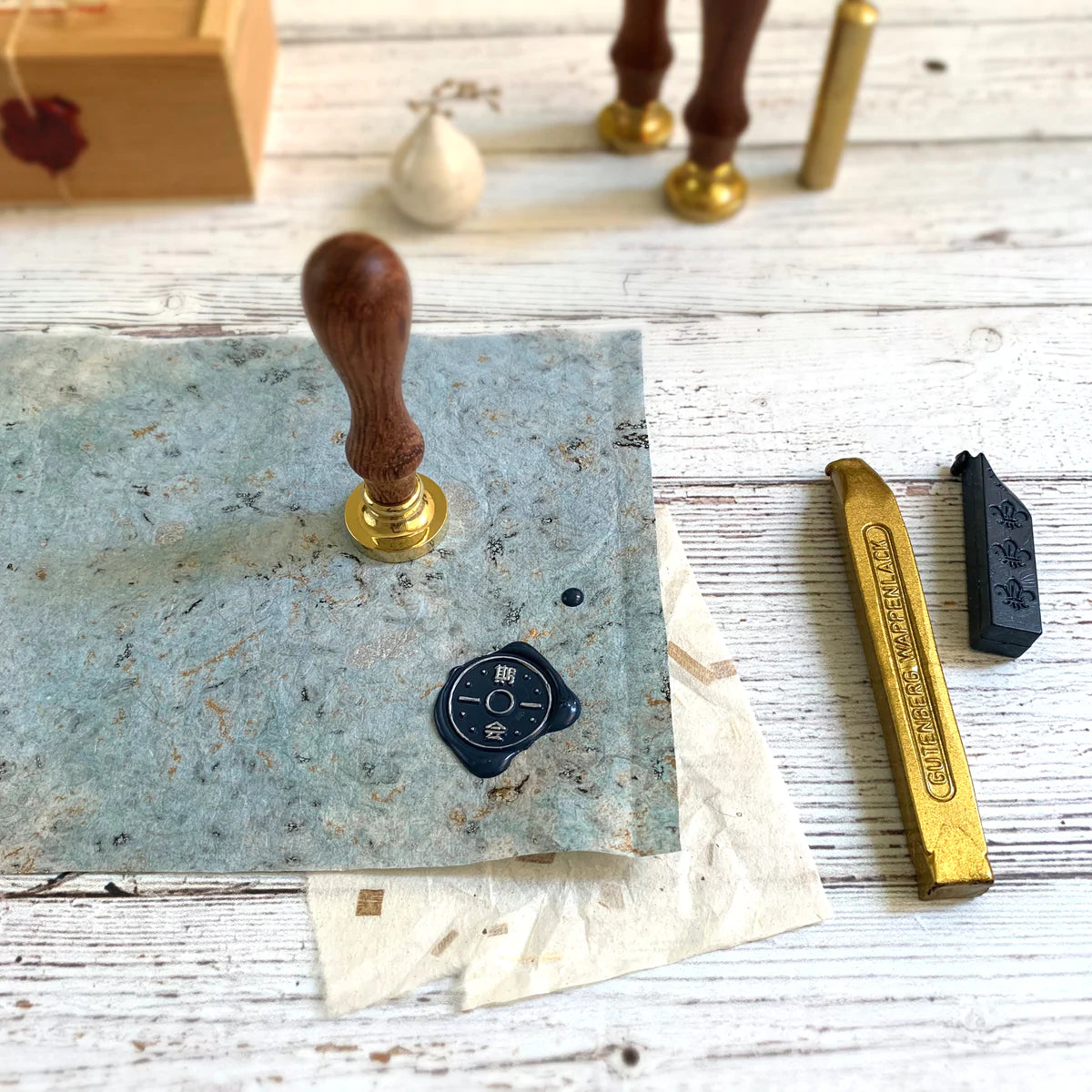Wax Seal "Ichigo Ichie"