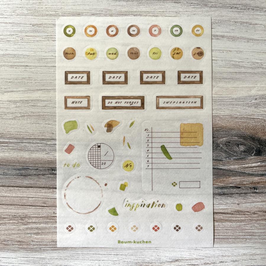 Planner Sticker // Analogue Cafe