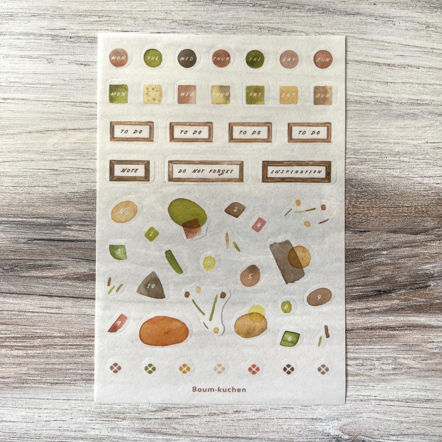 Planner Sticker // Analogue Cafe