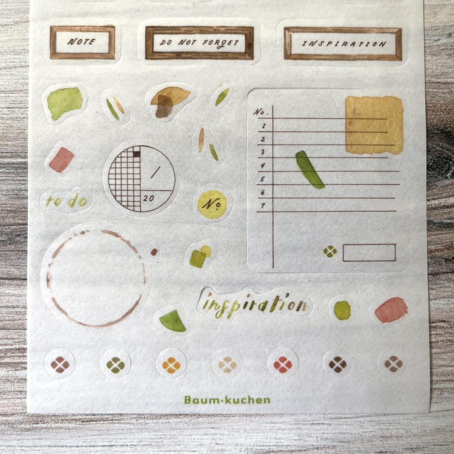 Planner Sticker // Analogue Cafe