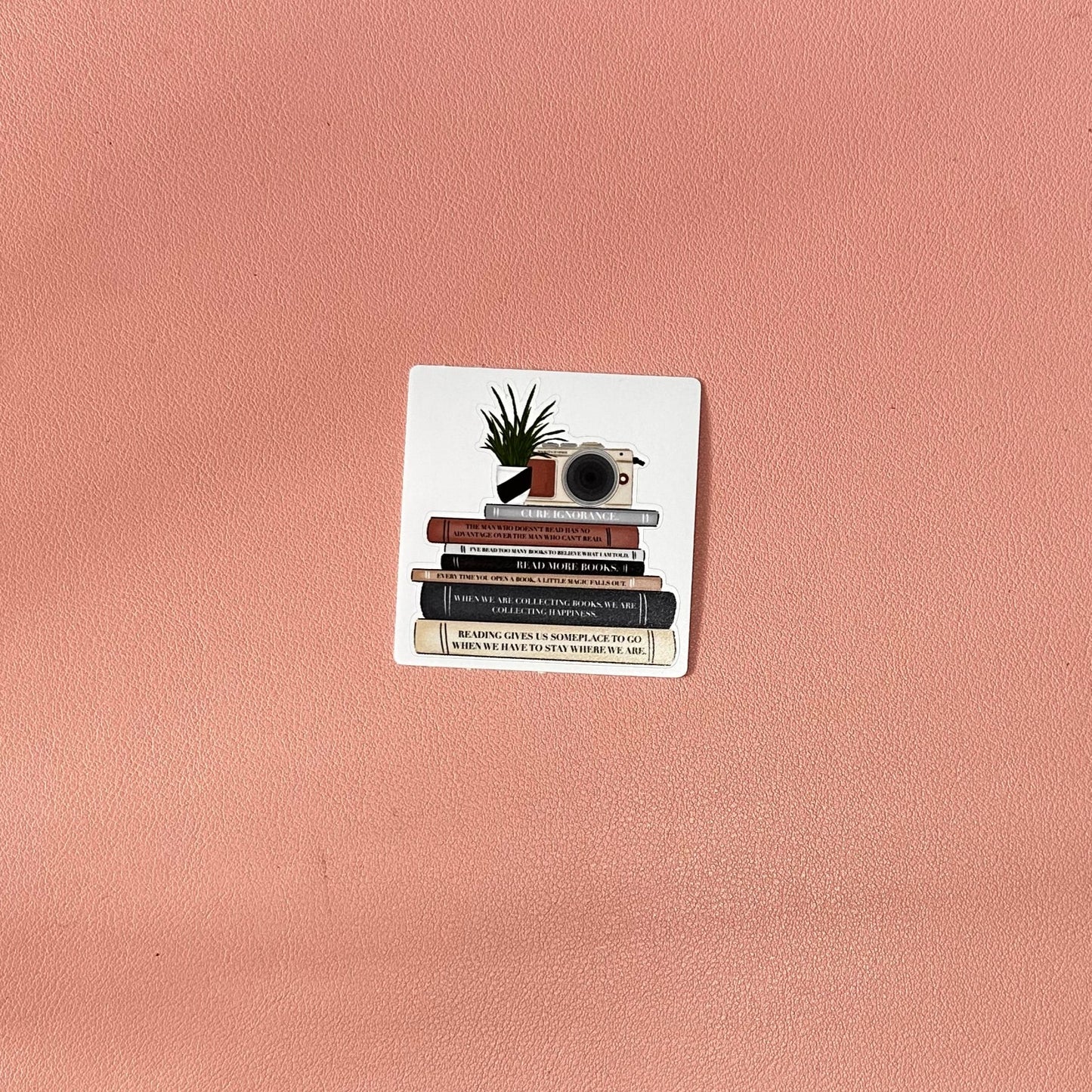 Bookstagram Die Cut Sticker