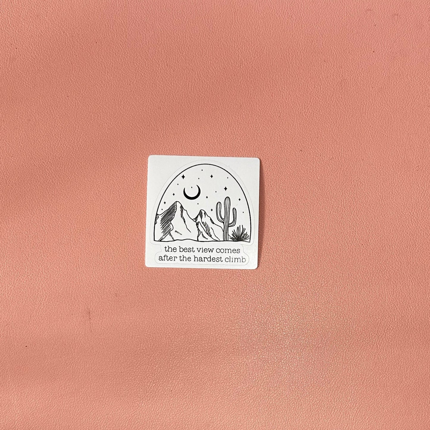 The Best View Die Cut Sticker