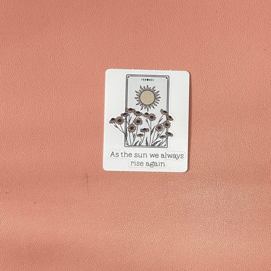 Rise Again Die Cut Sticker