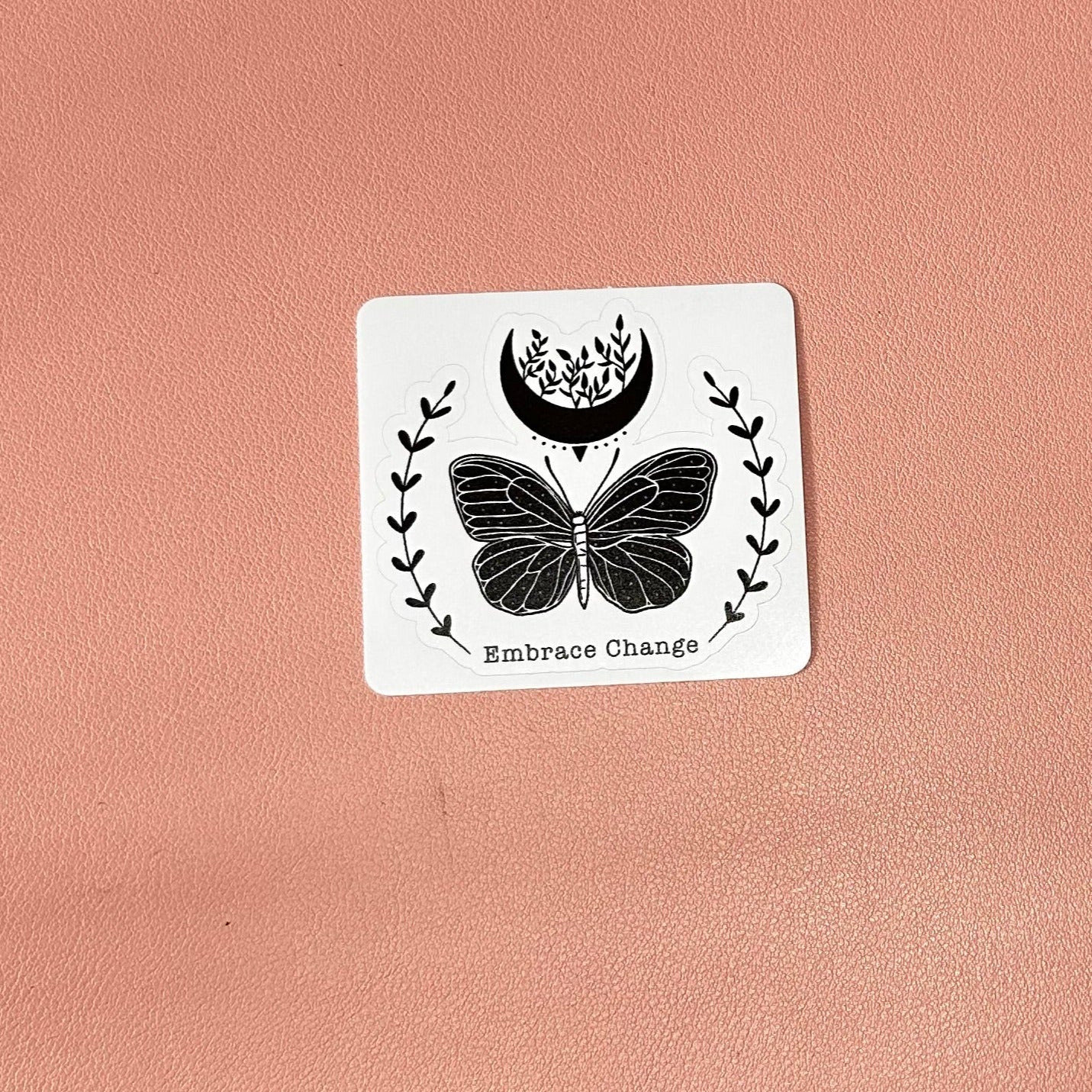 Embrace Change Die Cut Sticker