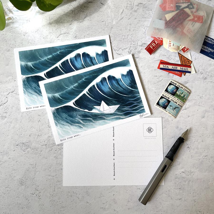 BK Postcard // Ride Your Wave