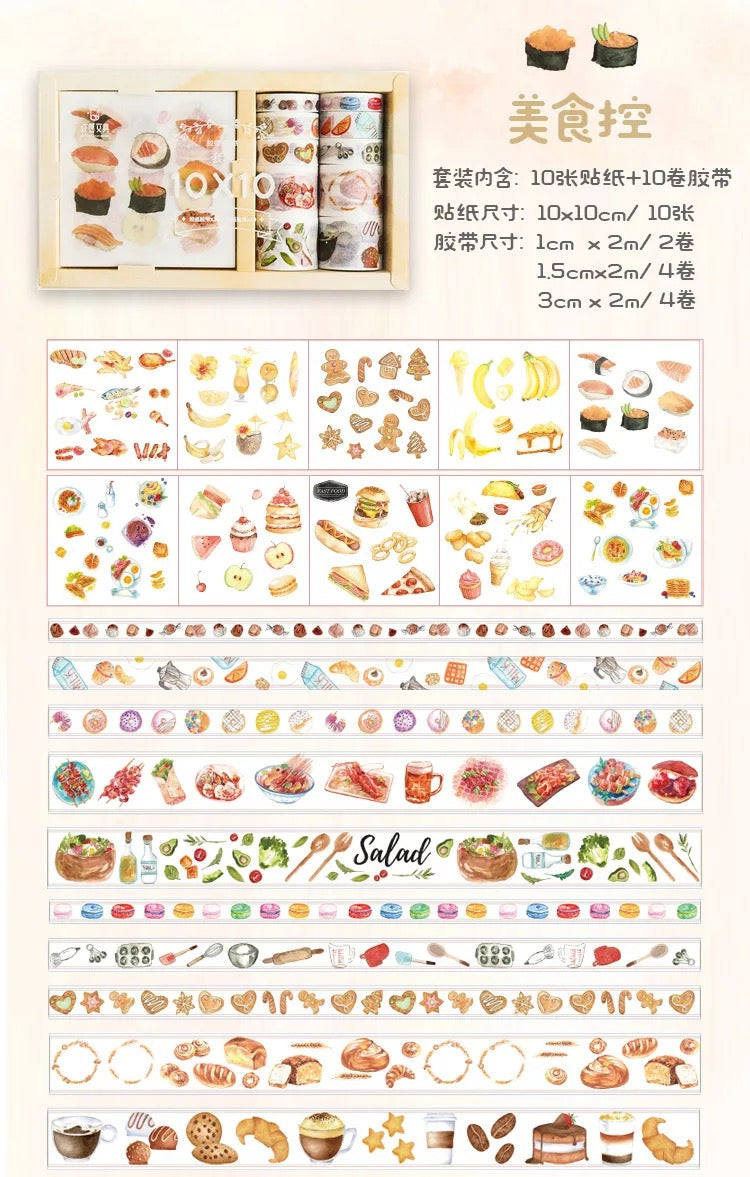 Delicacies of the World Washi Tape Box