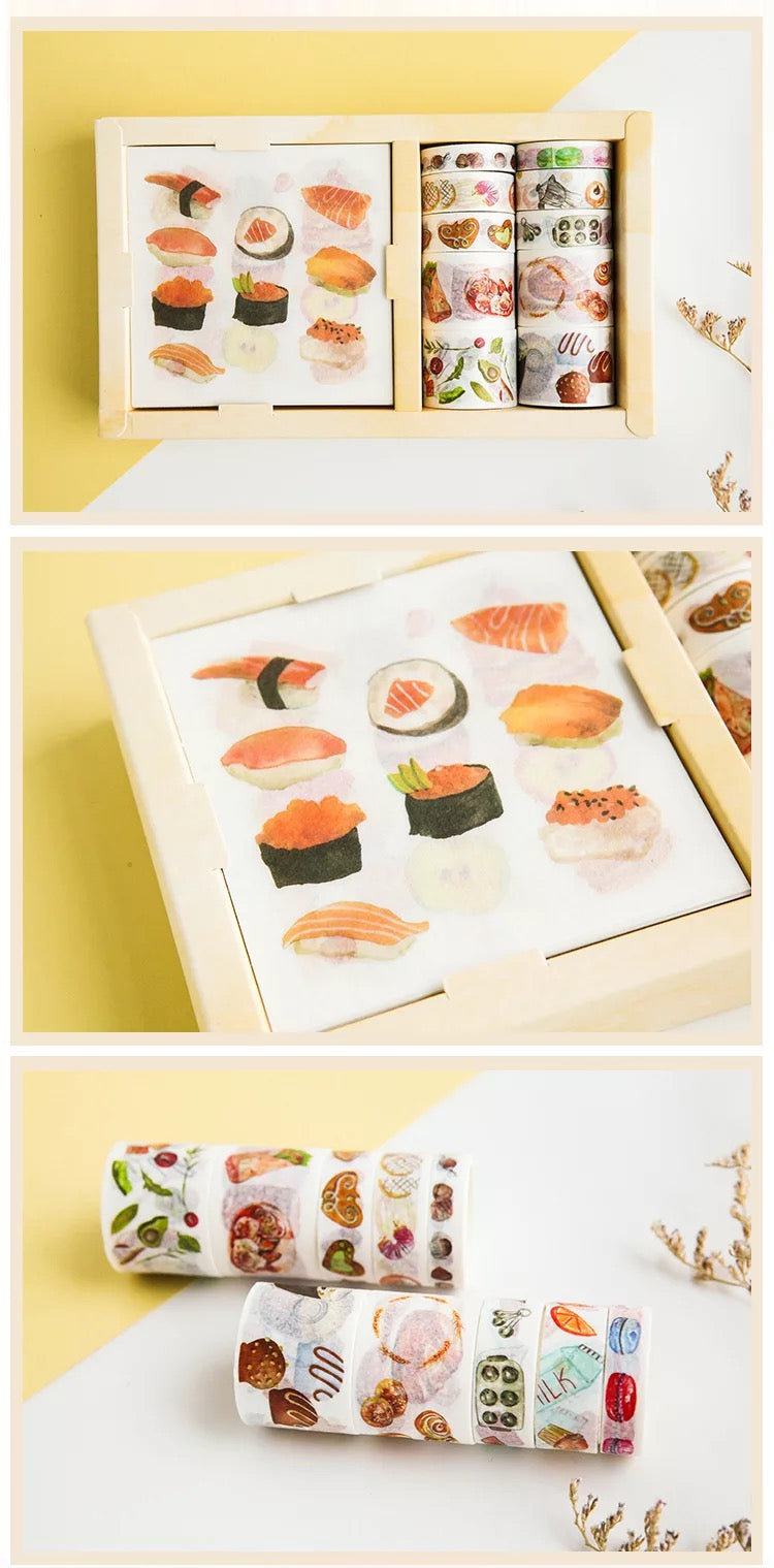 Delicacies of the World Washi Tape Box