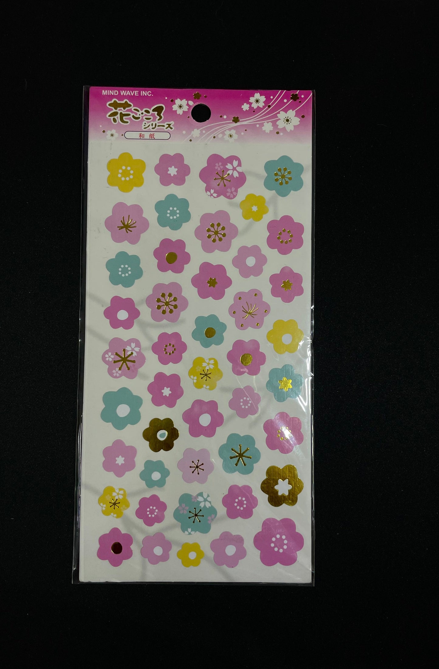 Mind Wave Sakura Gilded Stickers