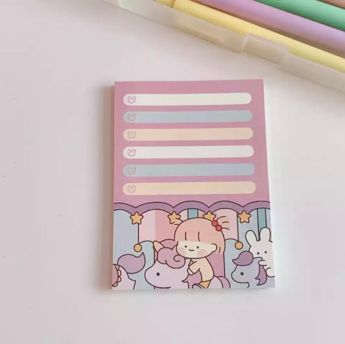 Kawaii Memo Pads