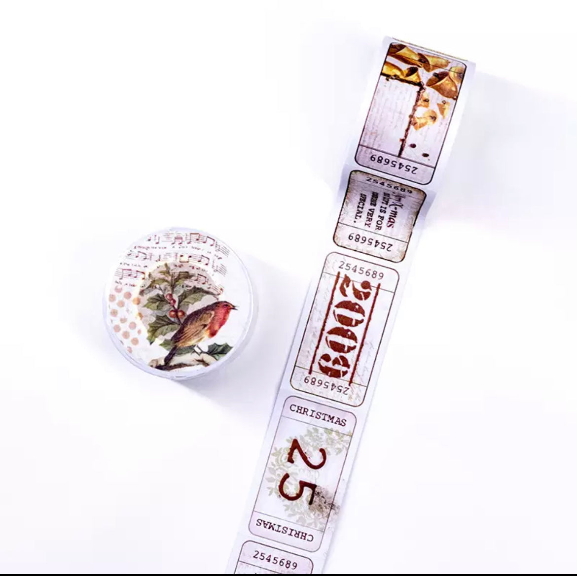 Retro Stamp Washi Tape