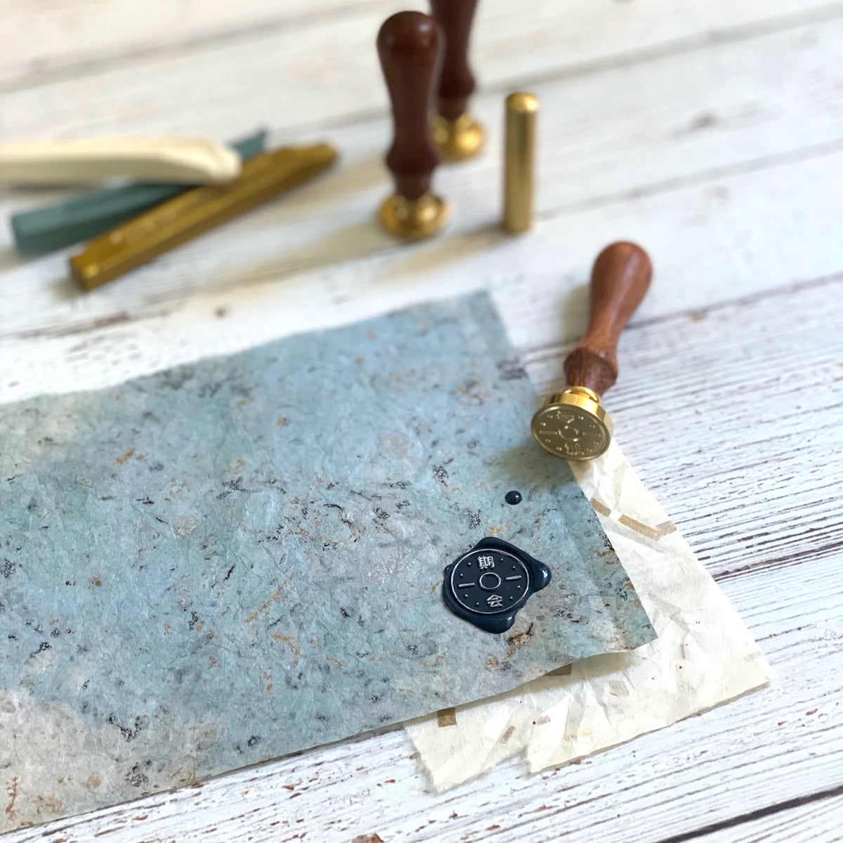 Wax Seal "Ichigo Ichie"