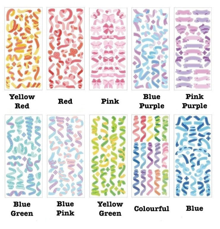Confetti Glitter PET Sticker