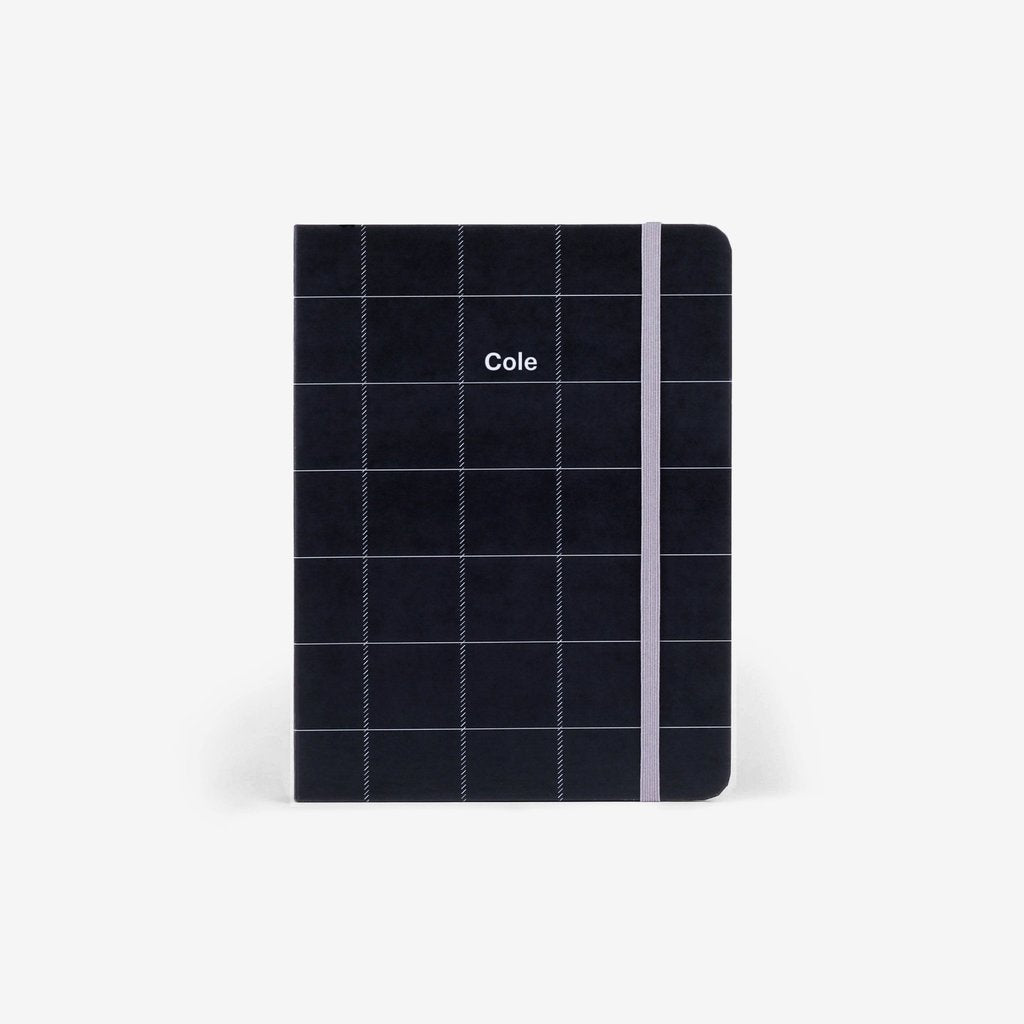 Black Plaid Threadbound Cover
