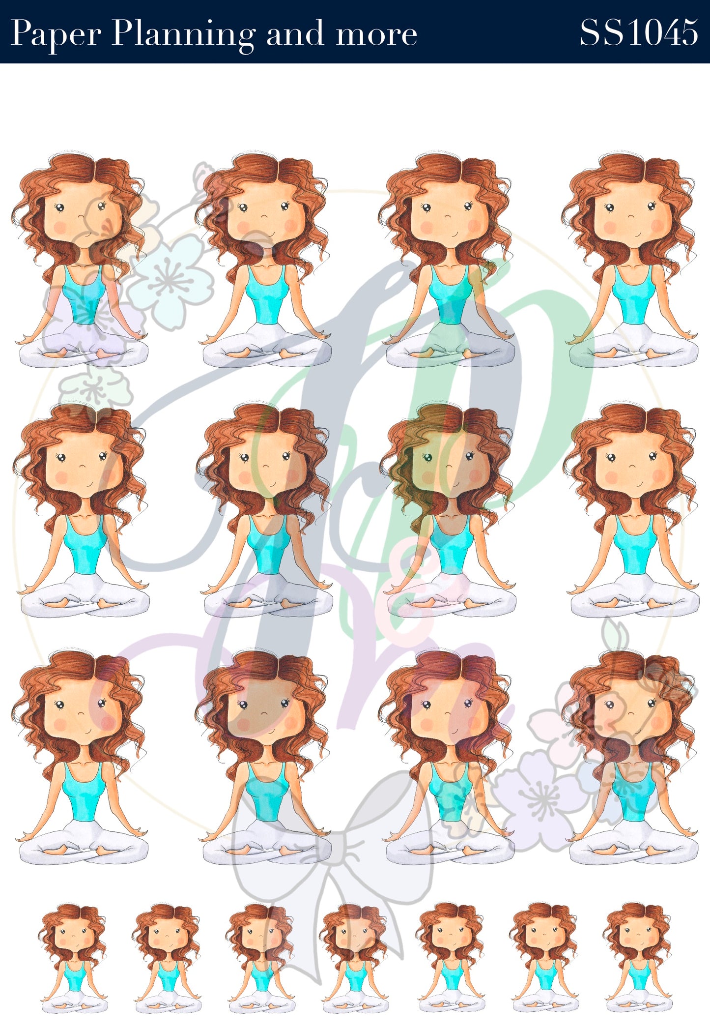Meditation Time Sticker Sheet