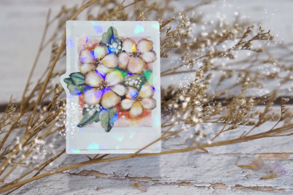 Black Milk Project-Hologram Florals (Hologram Sticker Set - 8pcs/set)