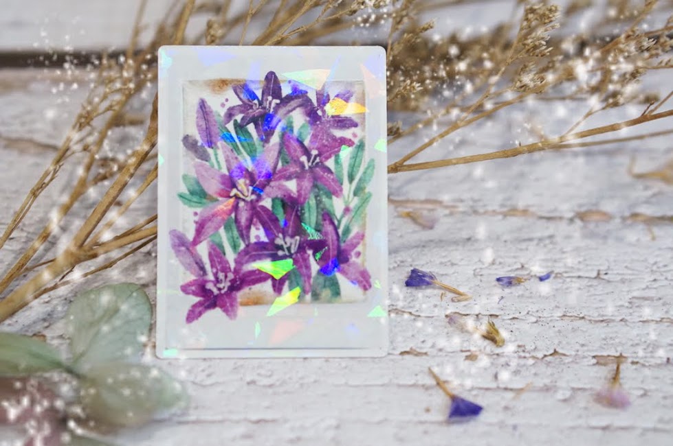 Black Milk Project-Hologram Florals (Hologram Sticker Set - 8pcs/set)