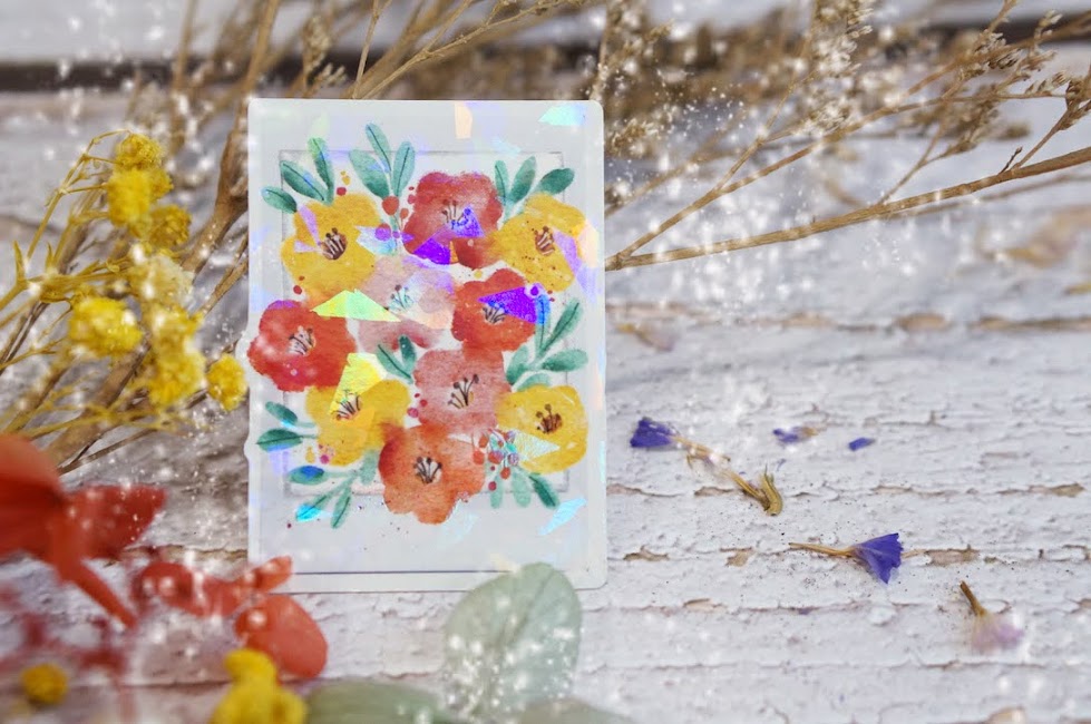 Black Milk Project-Hologram Florals (Hologram Sticker Set - 8pcs/set)