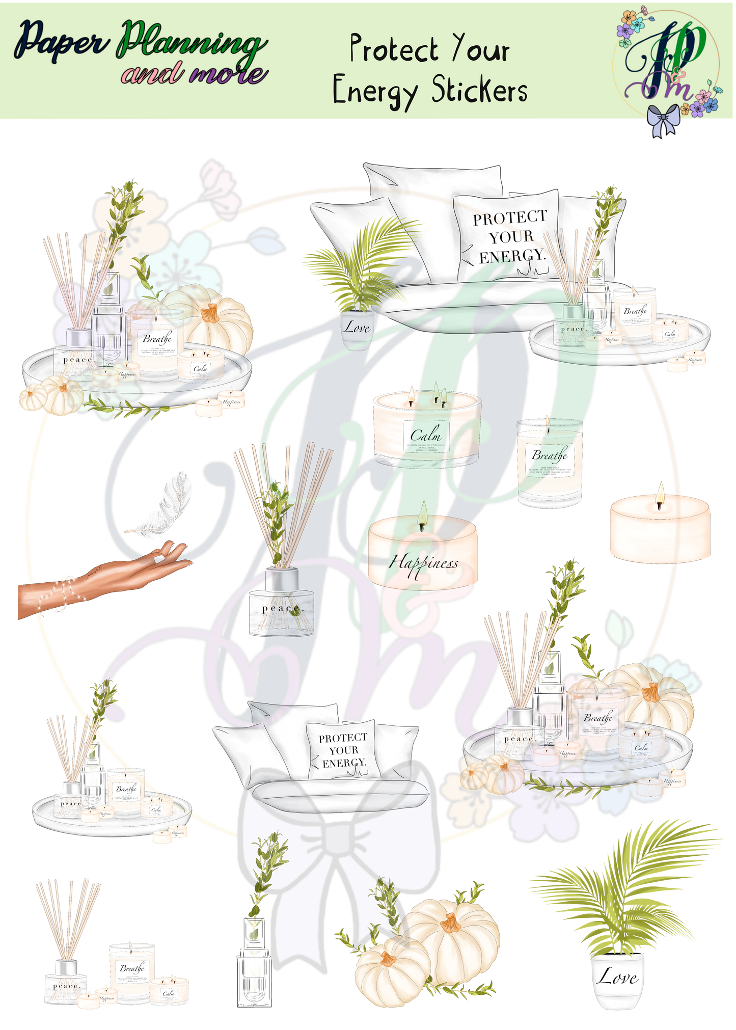 Protect Your Energy Sticker Sheet