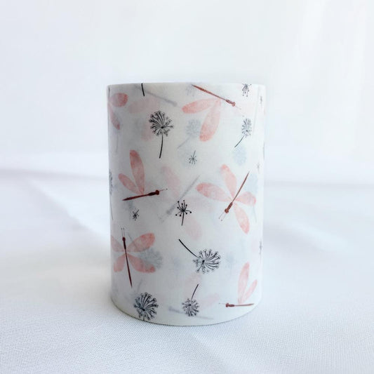 Dragonflies and Dandelion Wide Washi tape