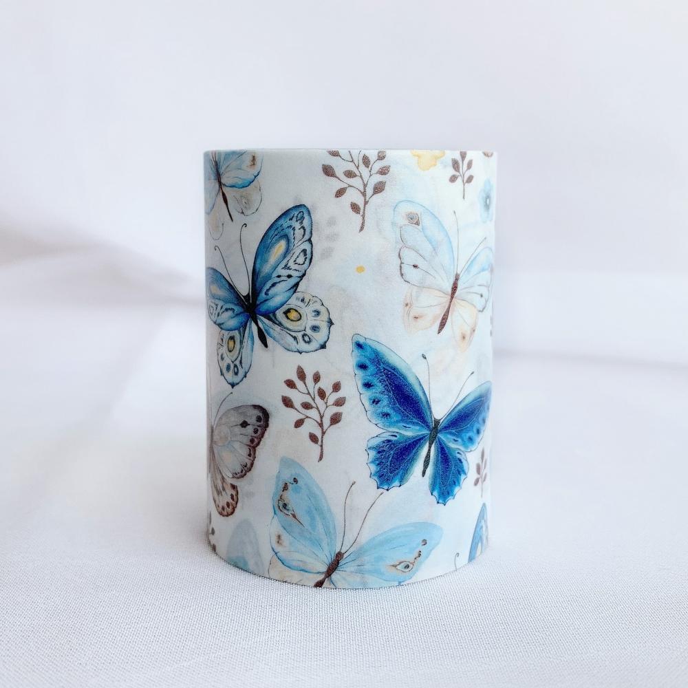 Fluttering Butterfly Wide Washi Tape