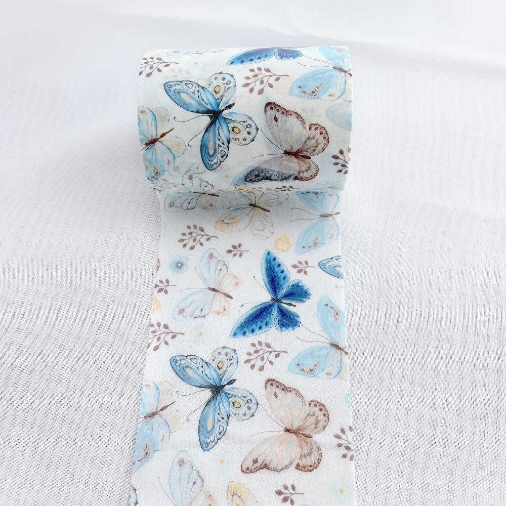 Fluttering Butterfly Wide Washi Tape