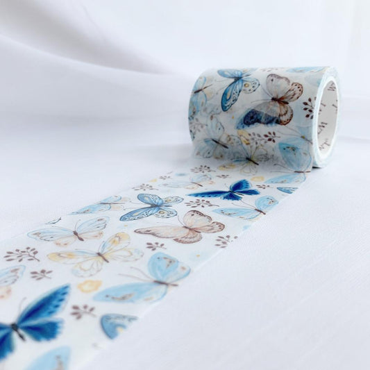 Fluttering Butterfly Wide Washi Tape