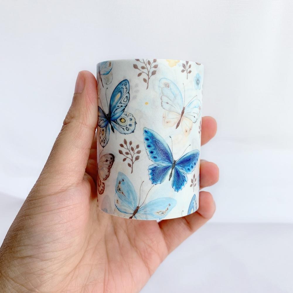 Fluttering Butterfly Wide Washi Tape