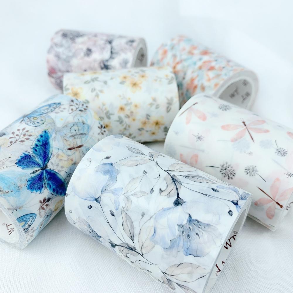 Fluttering Butterfly Wide Washi Tape