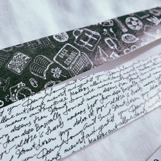 Black & White Film Washi Tape Set