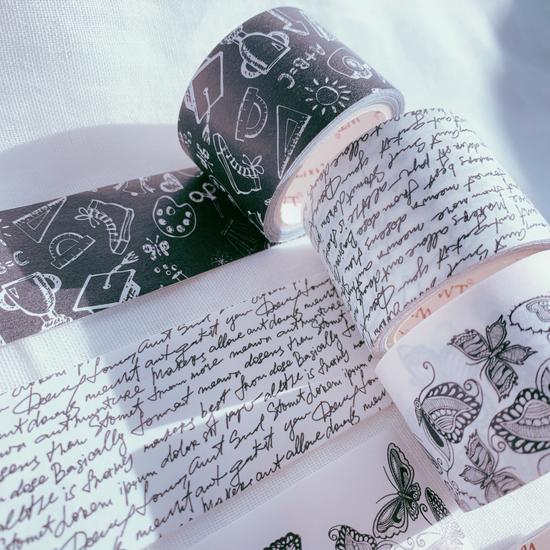 Black & White Film Washi Tape Set