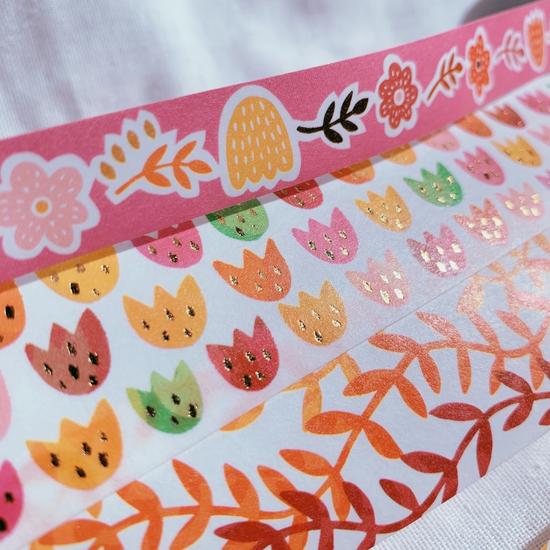 August End Washi Tape Set