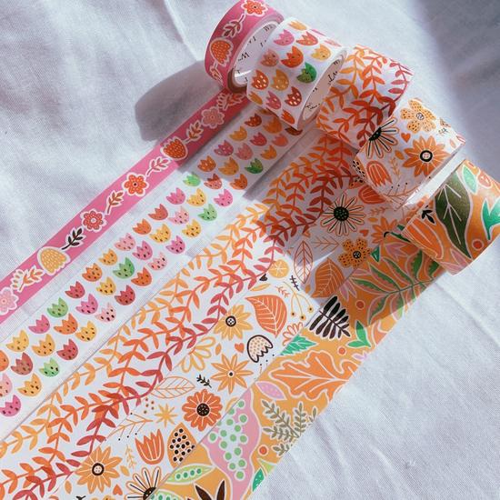 August End Washi Tape Set
