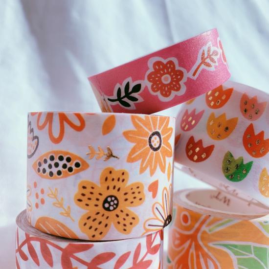 August End Washi Tape Set