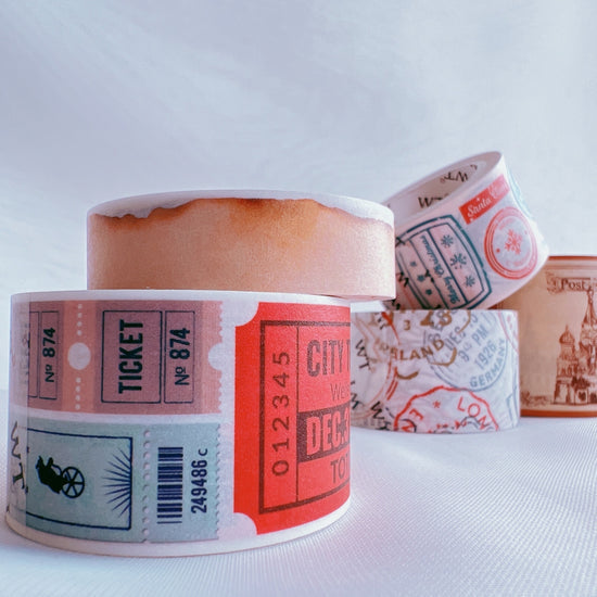 Stamp Album Washi Tape Set