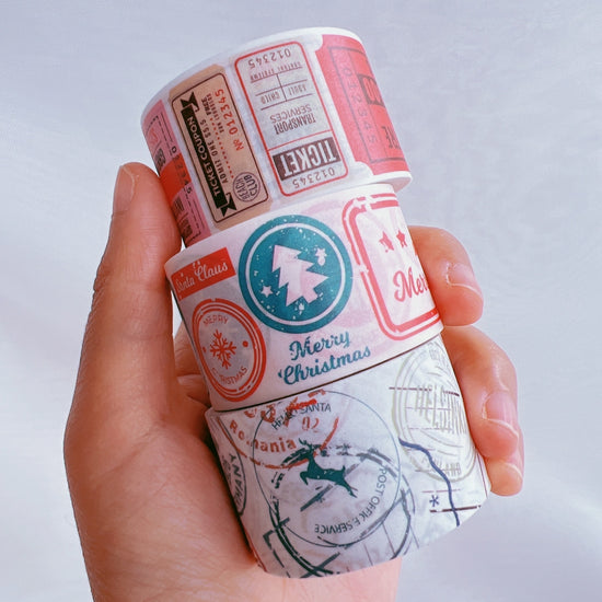 Stamp Album Washi Tape Set
